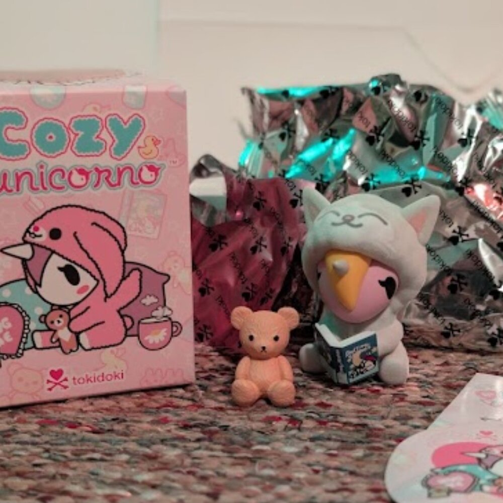 Tokidoki Cozy Unicorno "meow meow"